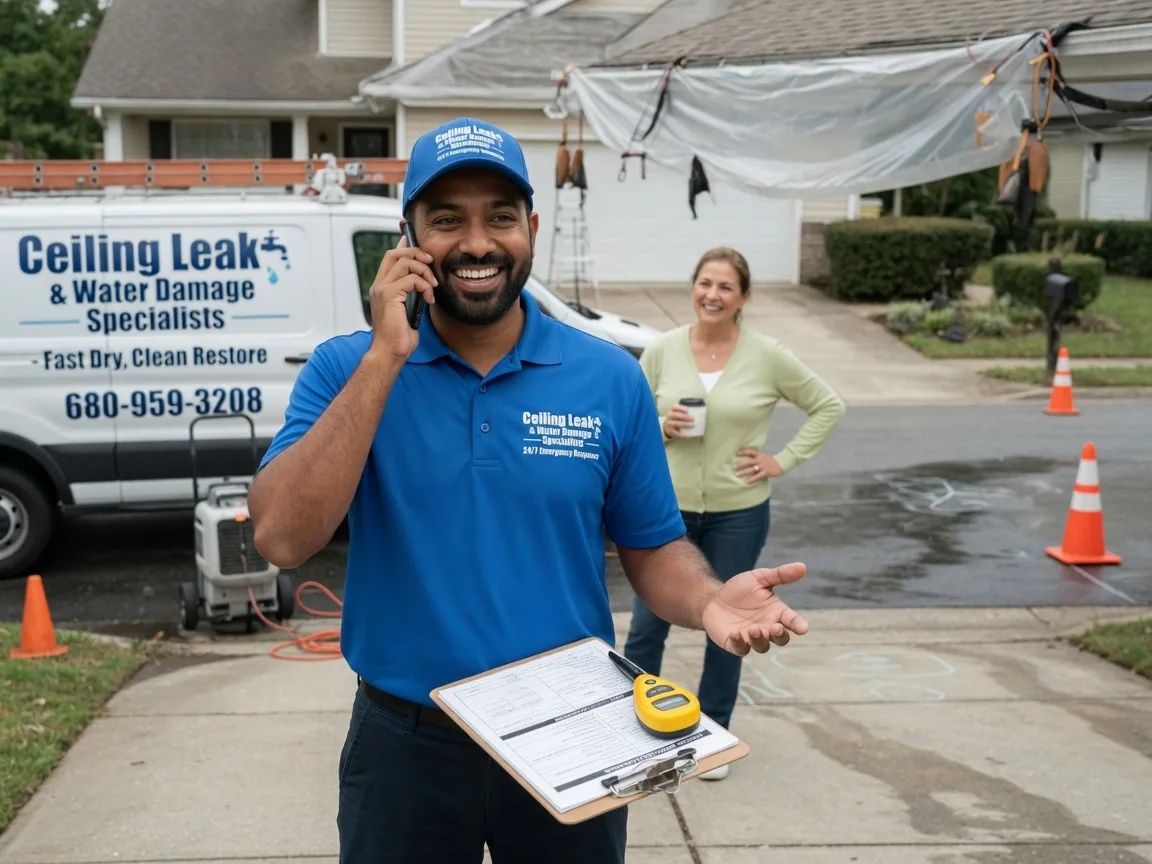 Ceiling Leak Cleanup Rices Landing, PA FAQs